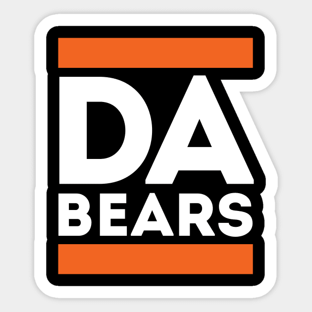 Da Bears Sticker by Funnyteesforme